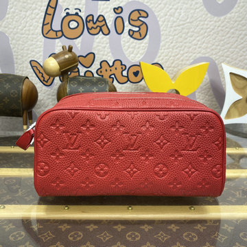 ルイヴィトン LOUISVUITTON 057-M13023 2024年最新入荷 ドップ キット クラッチバッグ ハンドバッグ 洗面具収納 ポーチ トリヨンレザー