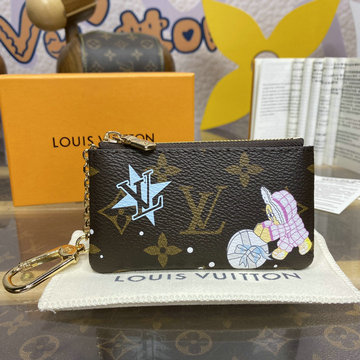 ルイヴィトン LOUISVUITTON 057-M12229  2024年最新入荷 カードキーケース ポシェット クレ 小銭入れ コインケース モノグラム キャンバス