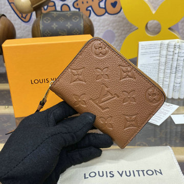 ルイヴィトン LOUISVUITTON 057-M60574Z 2024年最新入荷 ジッピー コイン パース ジッピーウォレット ファスナー短財布 ショートウォレット