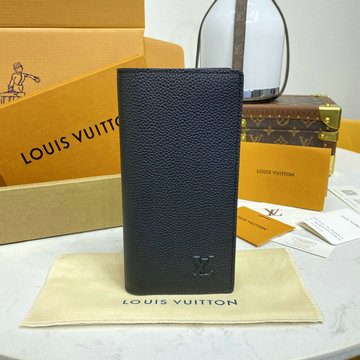 ルイヴィトン LOUISVUITTON 057-M83126 2024年最新入荷 ポルトフォイユ ブラザ NM 二つ折り長財布 ロングウォレット グレイン ミレジム レザー