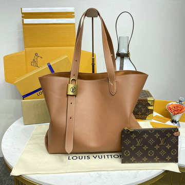 ルイヴィトン LOUISVUITTON 057-M25342  2024年最新入荷 ロウキー カバ MM ハンドバッグ トートバッグ グレインカーフレザー レディース