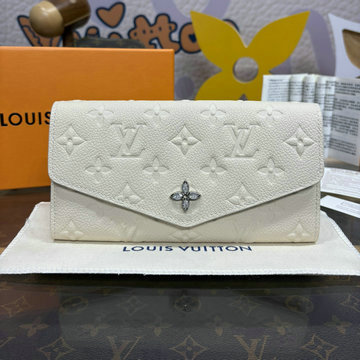 ルイヴィトン LOUISVUITTON 057-M12172B 2024年最新入荷 ポルトフォイユ サラ NM フラップウォレット 二つ折り長財布 グレインレザー