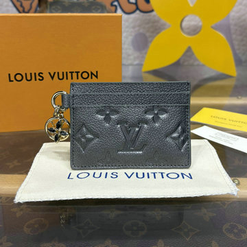 ルイヴィトン LOUISVUITTON 057-M12178 2024年最新入荷 カードケース ポルト カルト LV チャーム カードホルダー 名刺入れ グレインレザー