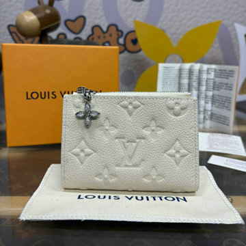 商品名称：ルイヴィトン LOUISVUITTON 057-M12674  2024年最新入荷 ポルトフォイユ リサ 二つ折り短財布 ショートウォレット 小銭入れ モノグラム アンプラント レザー