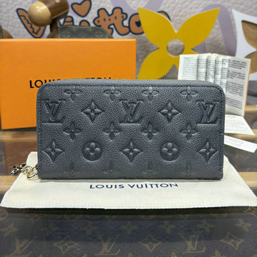 ルイヴィトン LOUISVUITTON 057-M12680K 2024年最新入荷 ジッピーウォレット ファスナー長財布 ロングウォレット モノグラム アンプラント レザー
