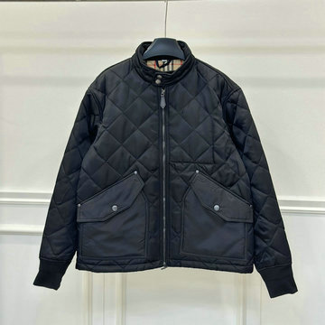 商品名称：バーバリー BURBERRY XG-YFBR24008  2024年秋冬最新入荷 チェック柄 ダウンジャケット ロングスリーブ コットンコート メンズ