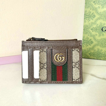 商品名称：グッチ GUCCI 057-GG597608BKF 2024年最新作 ビー GG スプリーム ジップコインケース 小銭入れ カード入れ レザー キャンパス