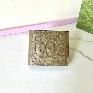 グッチ GUCCI 057-GG739475PKQ 2024年最新作 二つ折り短財布 ショートウォレット カード入れ 札入れ レザー