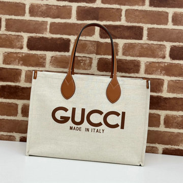 商品名称：グッチ GUCCI 057-GG772176BBZ 2024年最新作 GUCCI プリント トートバッグ ハンドバッグ レディース キャンパス