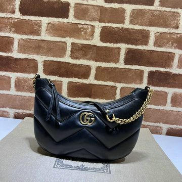 グッチ GUCCI 057-GG777263PBK 2024年最新作 GG マーモント ホーボーバッグ チェーンポーチ レディース レザー