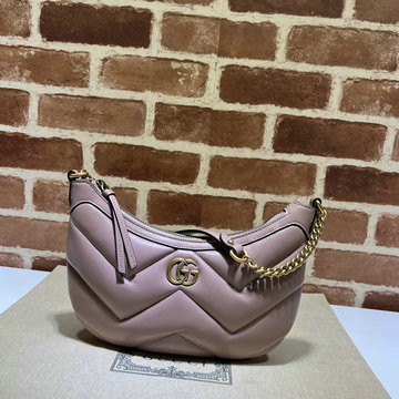 グッチ GUCCI 057-GG777263PLF 2024年最新作 GG マーモント ホーボーバッグ チェーンポーチ レディース レザー