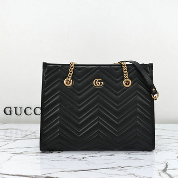 グッチ GUCCI 057-GG779724PBK 2024年最新作 GGマーモント ミディアム トートバッグ 2way ショルダーバッグ レディース レザー