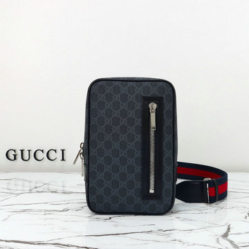 グッチ GUCCI 057-GG792078BQK 2024年最新入荷 GG スリングバックバッグ メンズ ベルトバッグ ウエストバッグ クロスボディバッグ GGスプリーム キャンバス