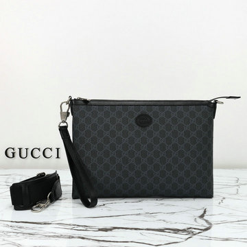 グッチ GUCCI 057-GG792084BQK 2024年最新入荷 インターロッキングG付き GG ラージ クロスボディバッグ メンズ クラッチバッグ 2way ショルダーバッグ