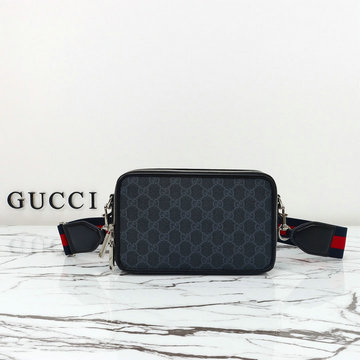 商品名称：グッチ GUCCI 057-GG792456BQK 2024年最新入荷 GG スプリーム ショルダーバッグ メンズ スクエアバッグ キャンパス