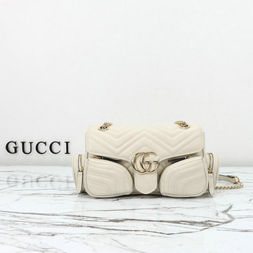 グッチ GUCCI 057-GG795228PBS 2024年最新入荷 GGマーモント チェーンポーチ ショルダーバッグ レディース レザー
