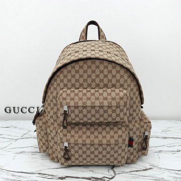 グッチ GUCCI 057-GG800182BXK  2024年最新入荷 GUCCI ロゴ ラージ バックパック メンズ リュックサック キャンパス