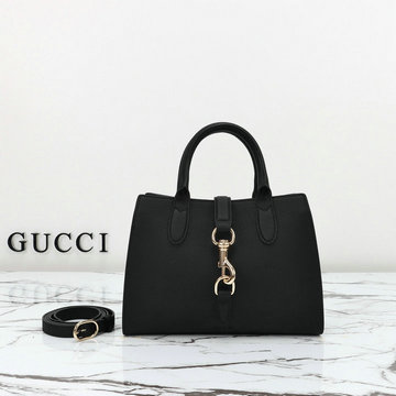 グッチ GUCCI 057-GG795349PBK  2024年最新入荷 フック クロージャー付き スモール トートバッグ ハンドバッグ 2way ショルダーバッグ レディース レザー
