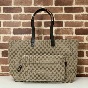 グッチ GUCCI 057-GG802166BXS 2024年最新入荷 GG ラージ トートバッグ ハンドバッグ レディース オリジナルGGキャンバス