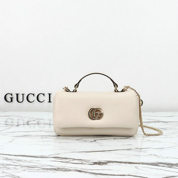 グッチ GUCCI 057-GG806017PBS 2024年最新入荷 GGミラノ ミニ トップハンドルバッグ トートバッグ 2way チェーン ショルダーバッグ レディース レザー