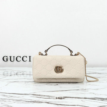 グッチ GUCCI 057-GG806017GBS  2024年最新入荷 GGミラノ ミニ トップハンドルバッグ トートバッグ 2way チェーン ショルダーバッグ レディース レザー
