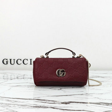 グッチ GUCCI 057-GG806017GJH  2024年最新入荷 GGミラノ ミニ トップハンドルバッグ トートバッグ 2way チェーン ショルダーバッグ レディース レザー