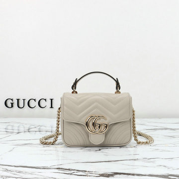 グッチ GUCCI 057-GG811238PQH 2024年最新入荷 GGマーモント ミニ トップハンドルバッグ トートバッグ 2way ショルダーバッグ レディース