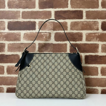 グッチ GUCCI 057-GG815217BBK 2024年最新入荷 GGエンブレム ミディアム ショルダーバッグ 2way ハンドバッグ レディース GGスプリーム キャンバス
