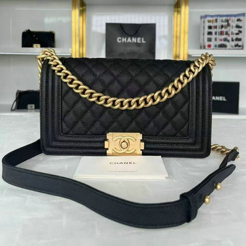 シャネル CHANEL  CC-CH67086XGQJBK 2024年最新入荷 BOY スモール ハンドバッグ 2way ショルダーバッグ フラップバッグ レディース キャビアスキン