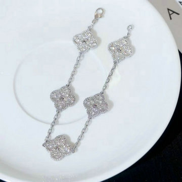 ヴァン クリーフ アーペル Van Cleef Arpels CZ-SZVA24001 2024年最新入荷 ヴィンテージ アルハンブラ ブレスレット チェーン 5モチーフ アクセサリー
