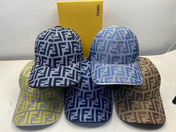 フェンディ FENDI AN-MZFD24001  2024年最新入荷 ベースボールキャップ キャンパス 帽子 ユニセックス