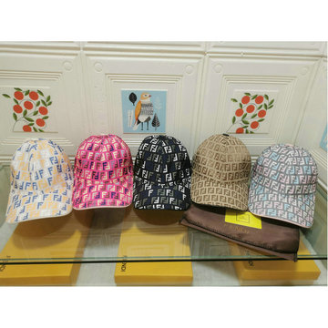 フェンディ FENDI  AN-MZFD24002 2024年最新入荷 ベースボールキャップ キャンパス 帽子 ユニセックス