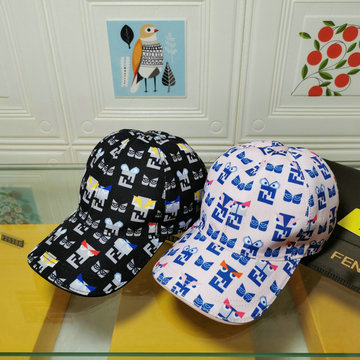フェンディ FENDI AN-MZFD24005 2024年最新入荷 ベースボールキャップ キャンパス 帽子 ユニセックス
