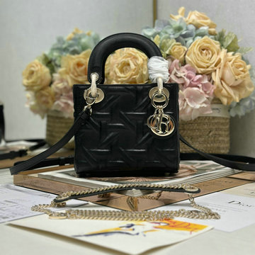 クリスチャンディオール CHRISTIAN DIOR GH-CD0505PTBK  2024年最新入荷 レディ ディオール ミニ トートバッグ 2way ショルダーバッグ レディース