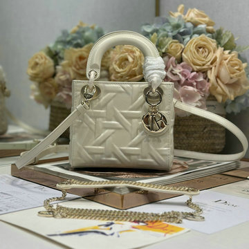 クリスチャンディオール CHRISTIAN DIOR GH-CD0505PTBS 2024年最新入荷 レディ ディオール ミニ トートバッグ 2way ショルダーバッグ レディース