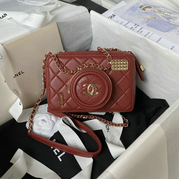 商品名称：シャネル CHANEL GH-CH4817RD  2024年最新入荷 カメラバッグ チェーン ショルダーバッグ レディース