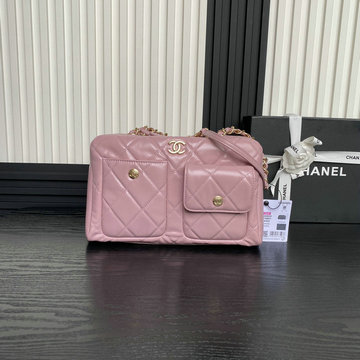 商品名称：シャネル CHANEL GH-CH4933FH 2024年最新入荷 ボウリングバッグ チェーン ショルダーバッグ カーフスキン レディース