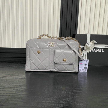 商品名称：シャネル CHANEL GH-CH4933HS 2024年最新入荷 ボウリングバッグ チェーン ショルダーバッグ カーフスキン レディース