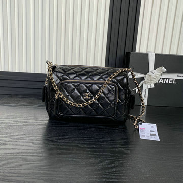 シャネル CHANEL GH-CH5156BK  2024年最新入荷 カメラバッグ チェーン ショルダーバッグ カーフスキン レディース