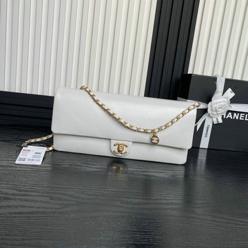 シャネル CHANEL GH-CH5182MB 2024年最新入荷 フラップバッグ チェーン ショルダーバッグ カーフスキン レディース