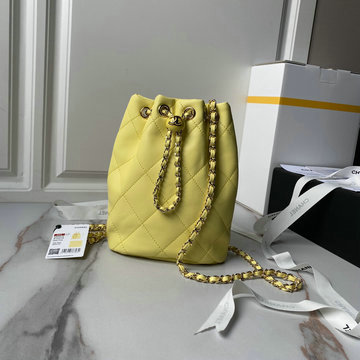 シャネル CHANEL GH-CH4810YL 2024年最新入荷 ドローストリング バケットバッグ チェーン ショルダーバッグ レディース