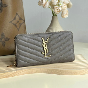 イヴサンローラン Saint laurent YSL GH-YSL358094HS  2024年最新入荷 モノグラム サンローラン フルジップウォレット ファスナー長財布