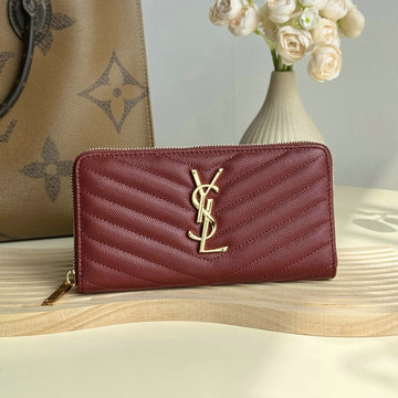 イヴサンローラン Saint laurent YSL GH-YSL358094JH 2024年最新入荷 モノグラム サンローラン フルジップウォレット ファスナー長財布