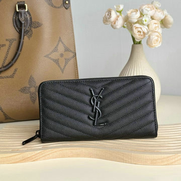 イヴサンローラン Saint laurent YSL GH-YSL358094QK 2024年最新入荷 モノグラム サンローラン フルジップウォレット ファスナー長財布