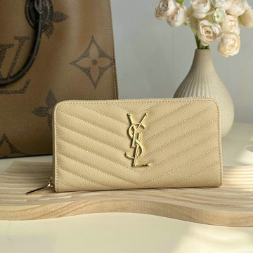 イヴサンローラン Saint laurent YSL GH-YSL358094XS  2024年最新入荷 モノグラム サンローラン フルジップウォレット ファスナー長財布