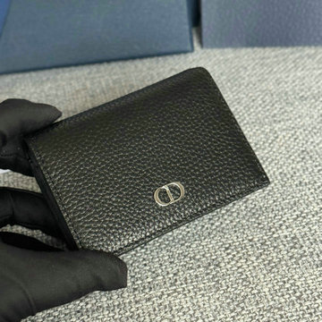 クリスチャンディオール CHRISTIAN DIOR GH-CD2166BK　2024年最新入荷 新作 カードケース 名刺入れ カーフレザー