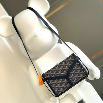 商品名称：ゴヤール GOYARD  BX-GY8017BL 2020年新色入荷 ミノディエール トランク 斜め掛け ショルダーバッグ