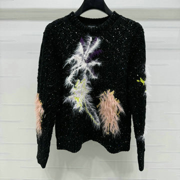 商品名称：シャネル CHANEL JS-MYCH24018 2024年秋冬最新入荷 セーター クルーネック ニット ロングスリーブ カシミヤ ウール