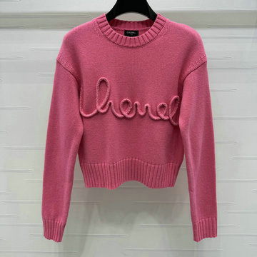 商品名称：シャネル CHANEL JS-MYCH24015 2024年秋冬最新入荷 セーター クルーネック ニット ロングスリーブ カシミヤ ウール