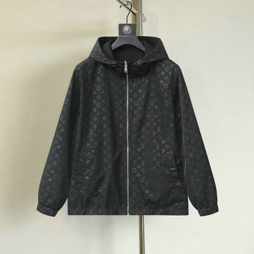 商品名称：ルイヴィトン LOUISVUITTON XG-WTLV24016 2024年秋冬最新入荷 新作 モノグラム リバーシブル ジップブルゾン ロングスリーブ ジャケット